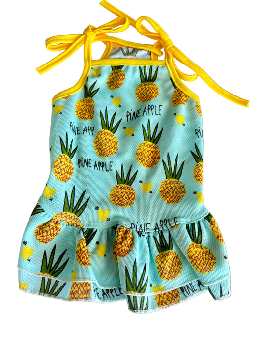 Pineapple Dog Dress