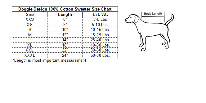 100% Combed Cotton Cable Knit Dog Sweater Group - Solids