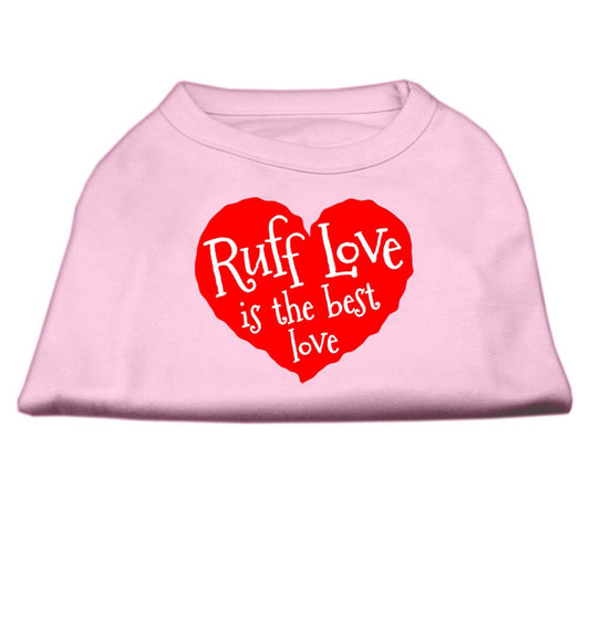 Ruff Love Pink Tee