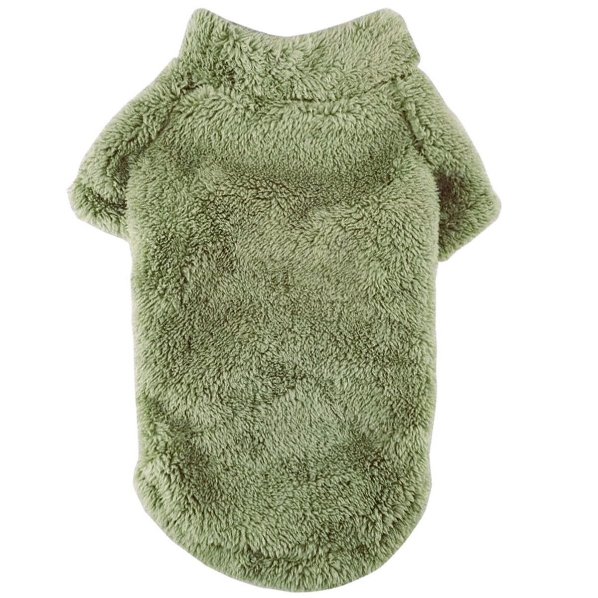 Soft Plush Pullover - Moss Green