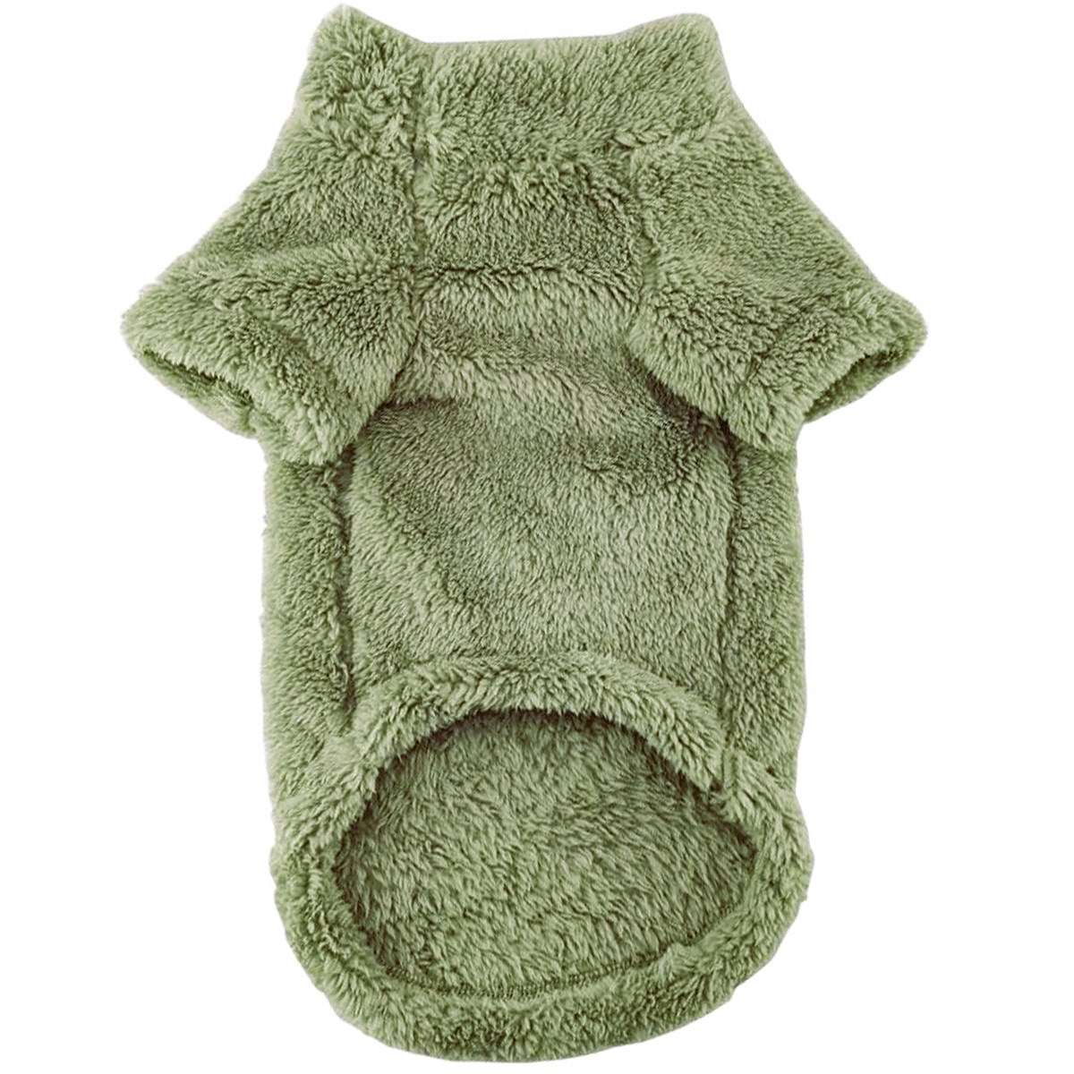 Soft Plush Pullover - Moss Green
